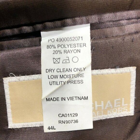 Michael Kors Double Vent Sports Blazer 42L - Picture 3 of 5